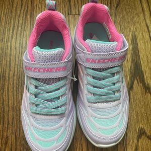 Girls Sketchers athletic sneakers
